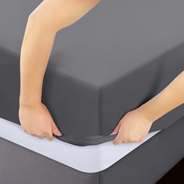 Utopia Bedding King Fitted Sheet - Soft Microfiber Luxury