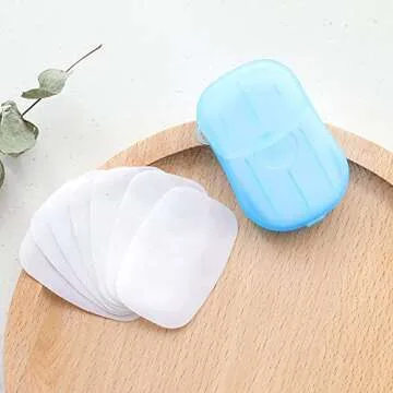 ccHuDE Portable Disposable Soap Sheets for Travel
