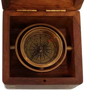 Personalized Engraved Compass for Unique Gifts