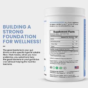 PERFECT PASS Prebiotic PHGG - Natural Gut Health Support