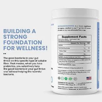 PERFECT PASS Prebiotic PHGG - Natural Gut Health Support