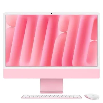 Apple 2024 iMac All-in-One Desktop Computer with M4 chip with 8-core CPU and 8-core GPU: Built for A...