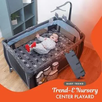Baby Trend Trend-E Nursery Center Playard with Bassinet