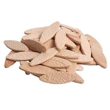 Trend 100pcs Beechwood Joining Biscuits Variety Pack (No. 0, 10, 20) for Woodworking, Joinery, and F...