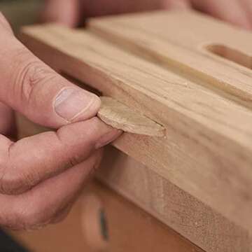 Trend 100pcs Beechwood Joining Biscuits for Woodworking