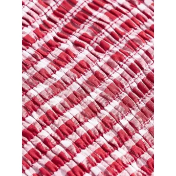 Stylish SweatyRocks Plaid Halter Top for Women