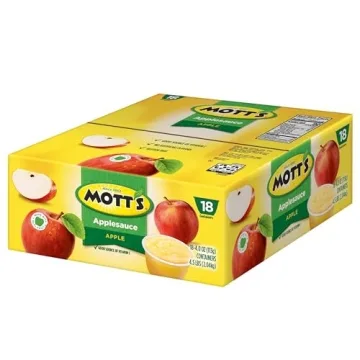 Mott's Applesauce Cups - Healthy Snack Pack of 18