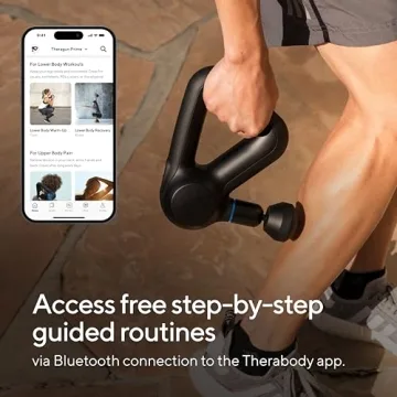 TheraGun Prime Quiet Deep Tissue Massage Gun Bluetooth 5th Gen