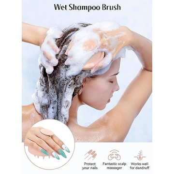 HEETA Scalp Brush Massager for Enhanced Hair Care