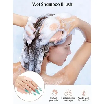 HEETA Scalp Brush Massager for Enhanced Hair Care