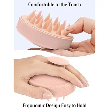 HEETA Scalp Brush Massager for Enhanced Hair Care