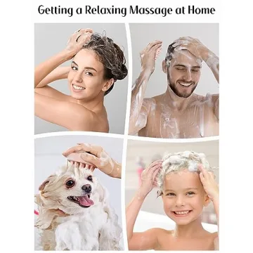 HEETA Scalp Brush Massager for Enhanced Hair Care