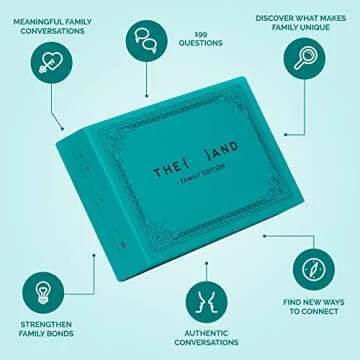 {THE AND} Family Edition - 199 Family Conversation Cards to Strengthen Relationships - Questions for...