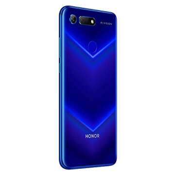 Honor View 20 Dual-SIM (128GB ROM/6GB RAM, GSM Only, No CDMA) Factory Unlocked 4G/LTE Smartphone - I...