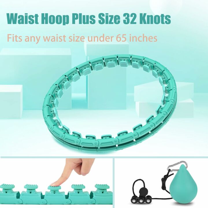 Weighted Workout Hoop - Plus Size Exercise Ring