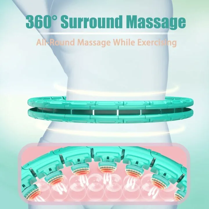 Weighted Workout Hoop - Plus Size Exercise Ring