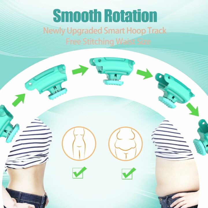 Weighted Workout Hoop - Plus Size Exercise Ring