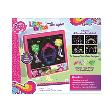 My Little Pony Lite Brite Magic Screen Toy for Kids