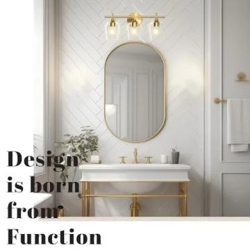 Stylish HAMILYEAH Brass Vanity Light Fixture for Your Home
