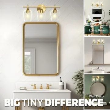 Stylish HAMILYEAH Brass Vanity Light Fixture for Your Home