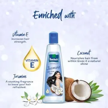 Parachute Jasmine Coconut Hair Oil for Stronger Healthier Hair