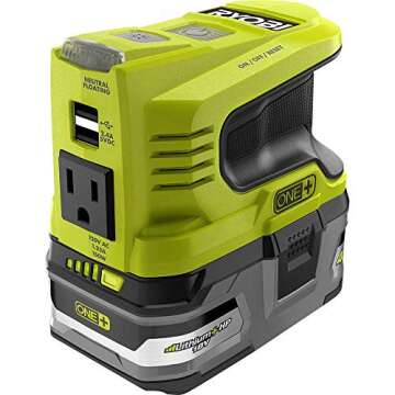 Ryobi 18V ONE+ 150W Inverter for Ultimate Portability