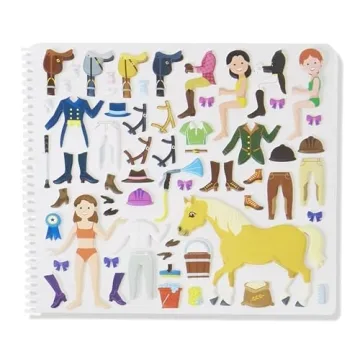 Melissa & Doug Riding Club Puffy Sticker Activity Book