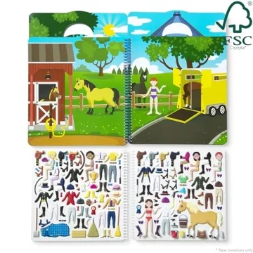 Melissa & Doug Riding Club Puffy Sticker Activity Book