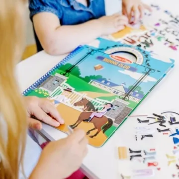 Melissa & Doug Riding Club Puffy Sticker Activity Book