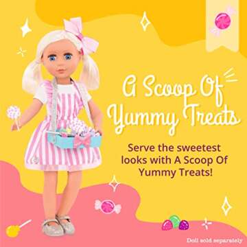 Glitter Girls - A Scoop of Yummy Treats Outfit -14-inch Doll Clothes - Toys, Clothes and Accessories...