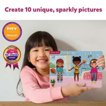 Skillmatics Art & Craft Activity - Foil Fun Dress Up, No Mess Art for Kids, Craft Kits & Supplies, D...