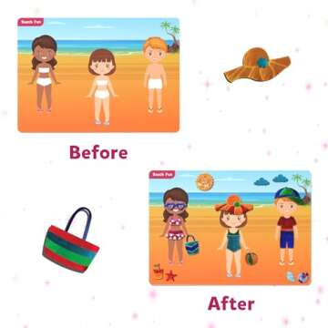 Skillmatics Art & Craft Activity - Foil Fun Dress Up, No Mess Art for Kids, Craft Kits & Supplies, DIY Creative Activity, Gifts for Girls & Boys Ages 4, 5, 6, 7, 8, 9, Travel Toys