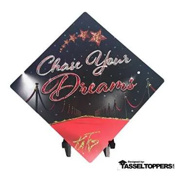 Tassel Toppers 10 Pack - Non-Toxic Washable Glitter Glue Stick Set, Glitter Glue Gel Pens for Art Projects, Grad Caps Assorted Colors Glue Stick, Decorating Supplies, Glitter Pens,