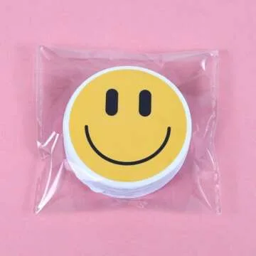 50PCS Smiling Stickers for Kids - Bright Fun Décor