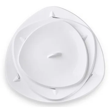 Masirs 3-Tier Collapsible Serving Tray for Elegant Entertaining