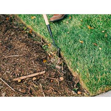 KWIK EDGE Tool, Mini & Buddy Trio - Garden Edger Weeder - Soil Cultivator - Hoe Long Handle Grass Flower Backyard Gardening Tool