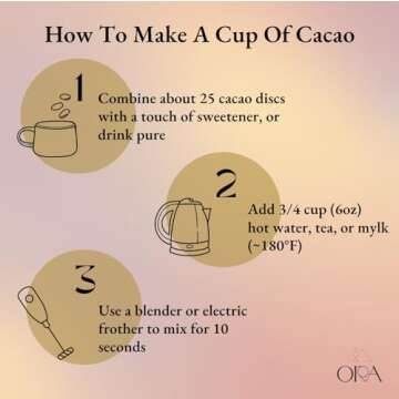 ORA Ceremonial Cacao - Tantric Rose Blossom - 100% Organic