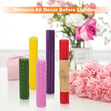 Thleunei Beeswax Candle Making Kit for Kids and Adults