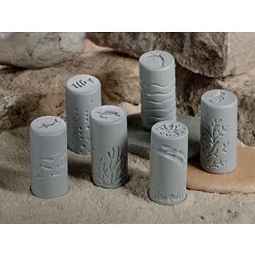 Yellow Door Ocean Life Rollers - Set of 6 for Creative Play
