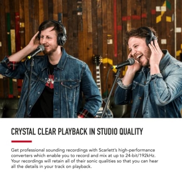 Focusrite Scarlett 18i8 USB Audio Interface For Studio Quality