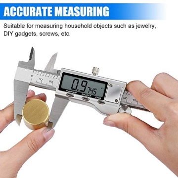 Professional Stainless Steel Digital Caliper with LCD