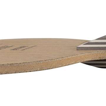 Butterfly Petr Korbel Table Tennis Blade - 5-ply All-Wood Blade - Professional Butterfly Table Tennis Blade - Available in FL and ST Shakehand Handle Styles - Made in Japan