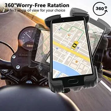 Marspeeder Bike Phone Holder for Ultimate Cycling Convenience