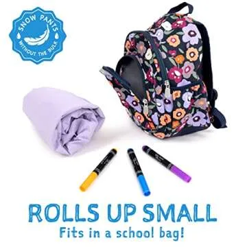 JAN & JUL Waterproof Lined Toddler Pants for Outdoor Fun