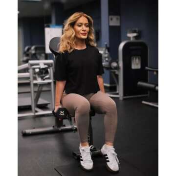 G4Free Workout Shirts Women Loose Fit Basic Crop Tops Gym Exercise Short Sleeve Tshirts Boxy Athleisure Cropped Tees(Black,S)