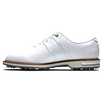 FootJoy Premiere Series Golf Shoes for Men - White/White