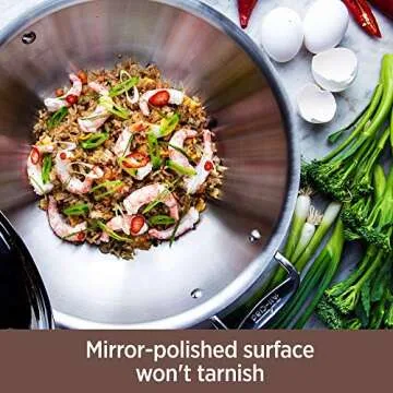 All-Clad Copper Core 5-Ply Stainless Steel Cookware Set 10 Piece Induction Oven Broiler Safe 600F Pots and Pans Silver
