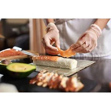 Durable Care Plus Disposable Vinyl Gloves for Cooking