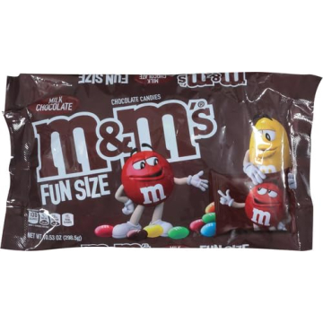M&M'S Fun Size Milk Chocolate Candy 10.53 oz Bags