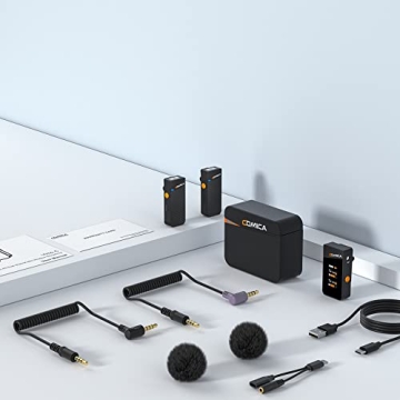 Comica Vimo C3 Wireless Microphone for iPhone & DSLR